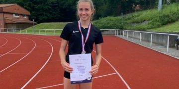 Leichtathletik: Lenya Peemöller wird Vizelandesmeisterin im Blockwettkampf