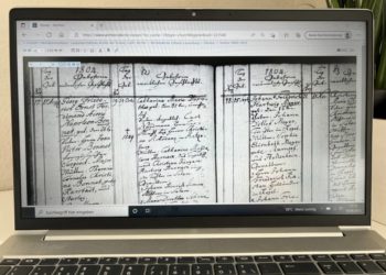 Digitales Projekt erfasst Kirchenbucheinträge