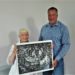 Stadt Ratzeburg erhält zeitkritische Originallithographie von A. Paul Weber