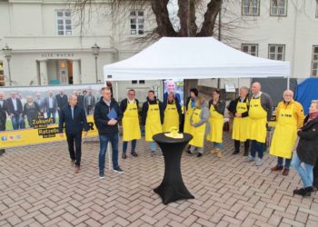 Kommunalwahlkampf: Begrünung des Ratzeburger Marktplatzes als Thema