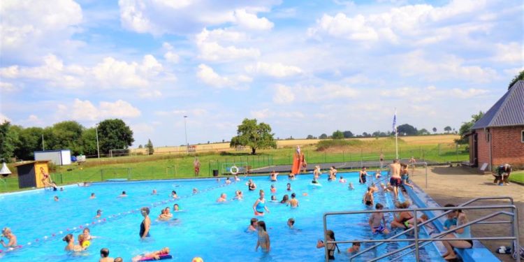Saisonbeginn im Freibad Steinhorst