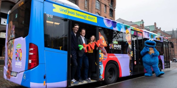 Sesamstraßenbus lässt (Kinder-)Herzen höher schlagen