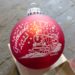 Neue Geesthachter Weihnachtskugel mit der Karoline als Motiv