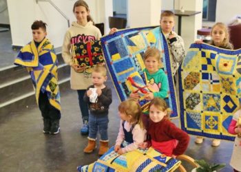 Quilt-Spende für geflüchtete Kinder – weitere Unterstützung nötig 