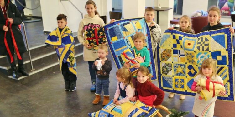 Quilt-Spende für geflüchtete Kinder – weitere Unterstützung nötig