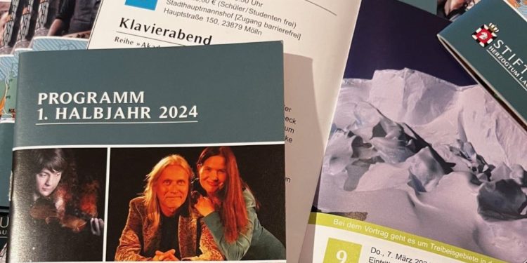Veranstaltungsprogramm der Stiftung Herzogtum Lauenburg für das erste Halbjahr 2024