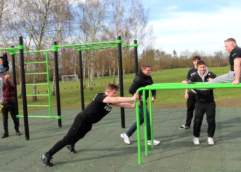 Neue Calisthenics-Anlage in Ratzeburg offiziell eröffnet