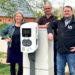 Neue E-Ladesäule mit Ökostrom am Hofladen der Domäne Fredeburg