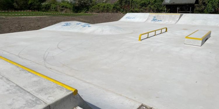 Wiedereröffnung des  Skateparkes am Sportzentrum