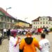 Viele Teilnehmende beim „Staffellauf der Vielfalt“ um den Ratzeburger See