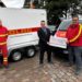DLRG Ratzeburg erhält Spende für neuen Fahrzeuganhänger
