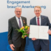 Martin Voß für jahrzehntelanges Engagement ausgezeichnet