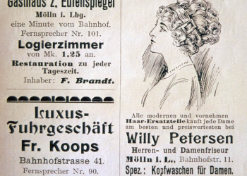 Werbung und Wirklichkeit – Möllner Firmen und ihre Werbung vor 100 Jahren