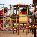 Diebstahl von Sand gefährdet spielende Kinder