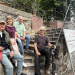 Historisches Treppengeländer in Mölln: Ein Großspender aus Australien