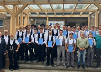 Freisprechung im Baugewerbe im Kreis Herzogtum Lauenburg