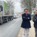 Schwierige Straßensituation in Breitenfelde