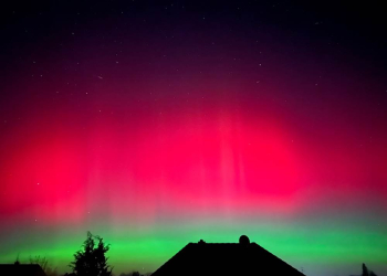 Polarlicht über dem Herzogtum