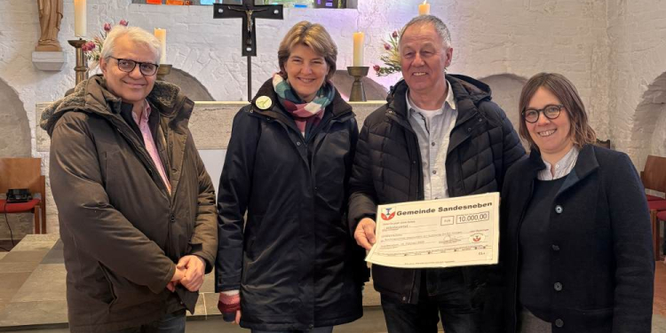 Kommune Sandesneben unterstützt Kirchberg-Projekt mit 10.000 Euro