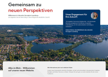 Jobcenter präsentiert neue Internetseite: Mehr Service, mehr Transparenz, mehr Zusammenarbeit