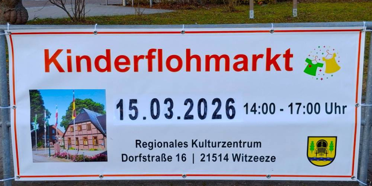 Kinderflohmarkt in Witzeeze